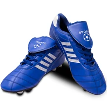 sports Shoes Men soccer anti – skid nail stripe soccer turf training Elastic band Breathable Flat Brands Shoes Running