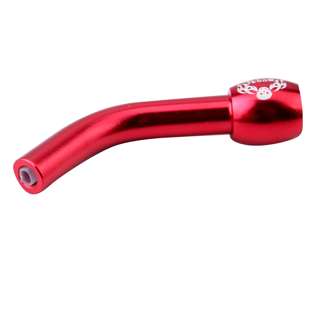 Велосипедный алюминиевый локоть Модификация аксессуары для велосипеда задний переключатель Горный Инструмент Расширение фитинг велосипедная линия трубы Спорт - Цвет: Красный