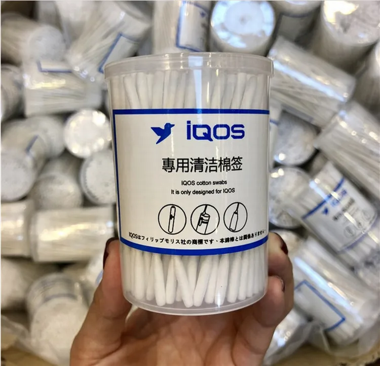 200 шт ватные тампоны для электронной сигареты IQOS ватные тампоны для чистки электронных сигарет аксессуары для электронных сигарет