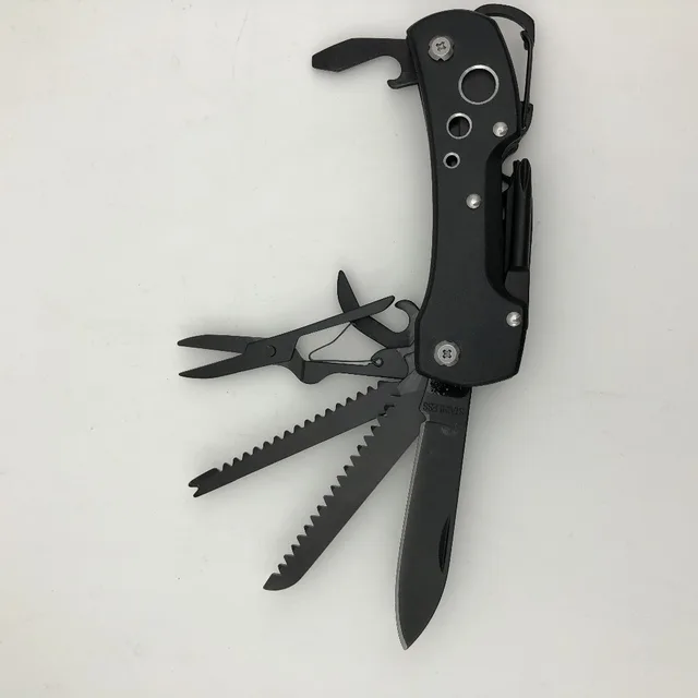 Black Multifunctional Swiss Knife  1