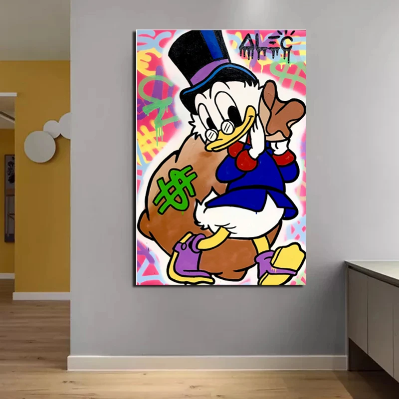 Alec Monopoly Cuadros настенные художественные плакаты и печать на холсте живопись