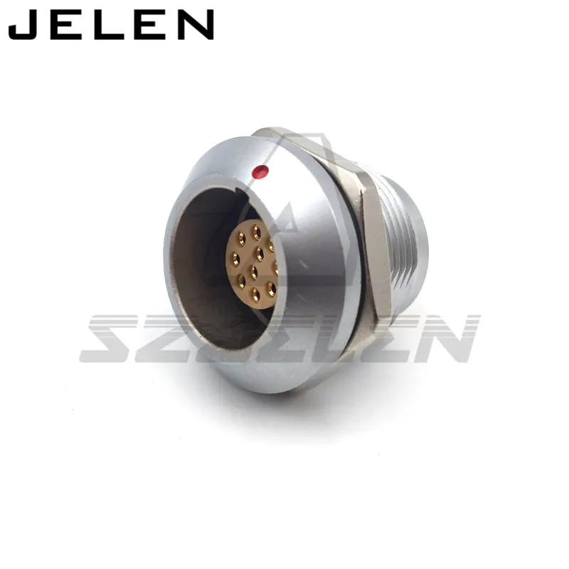 

waterproof connector 10 pins socket, SZJELEN connector EGG.2K.310.CLL , 2K 10 pin Connector