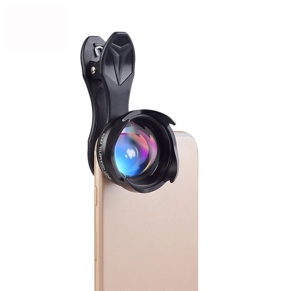 

Professional 70mm Phone Lens 2.5X HD SLR Telefon telescope lens bokeh Portrait for iPhone 6S/7 Xiaomi more smartphone