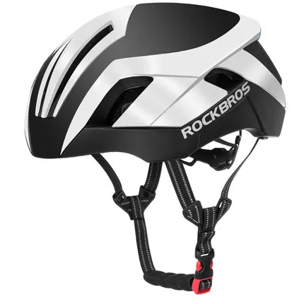 ROCKBROS 3 в 1 Велоспортный велосипедный шлем EPS Светоотражающие MTB велосипеданые дороги Для мужчин безопасности легкий шлем интегрального под давлением пневматический - Цвет: White