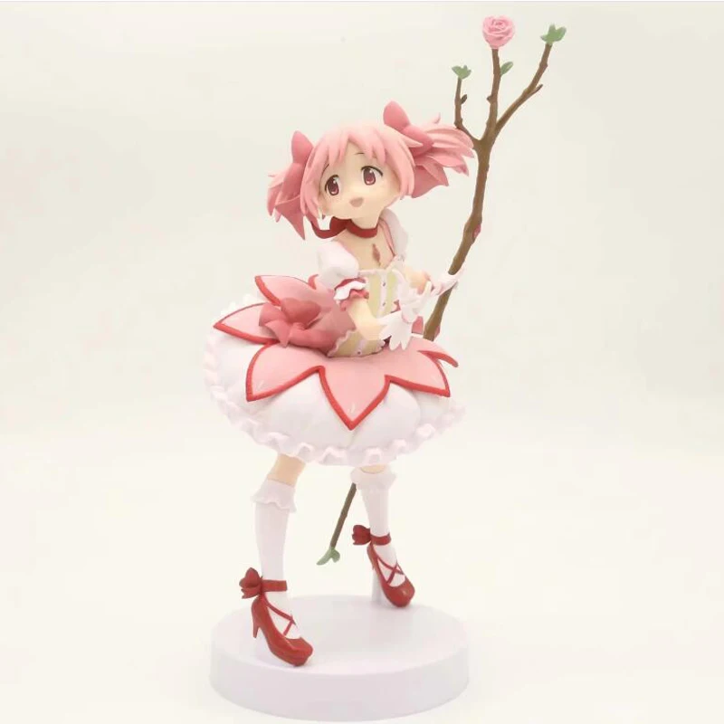

Action figure model toys Puella Magi Madoka Magica Kaname Madoka 20cm toys doll figures collection gift PVC