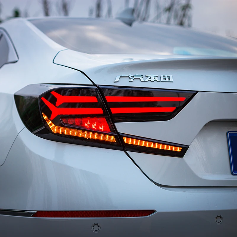 2018 year LED Rear Lights For Honda Accord 10th Car Tail ...