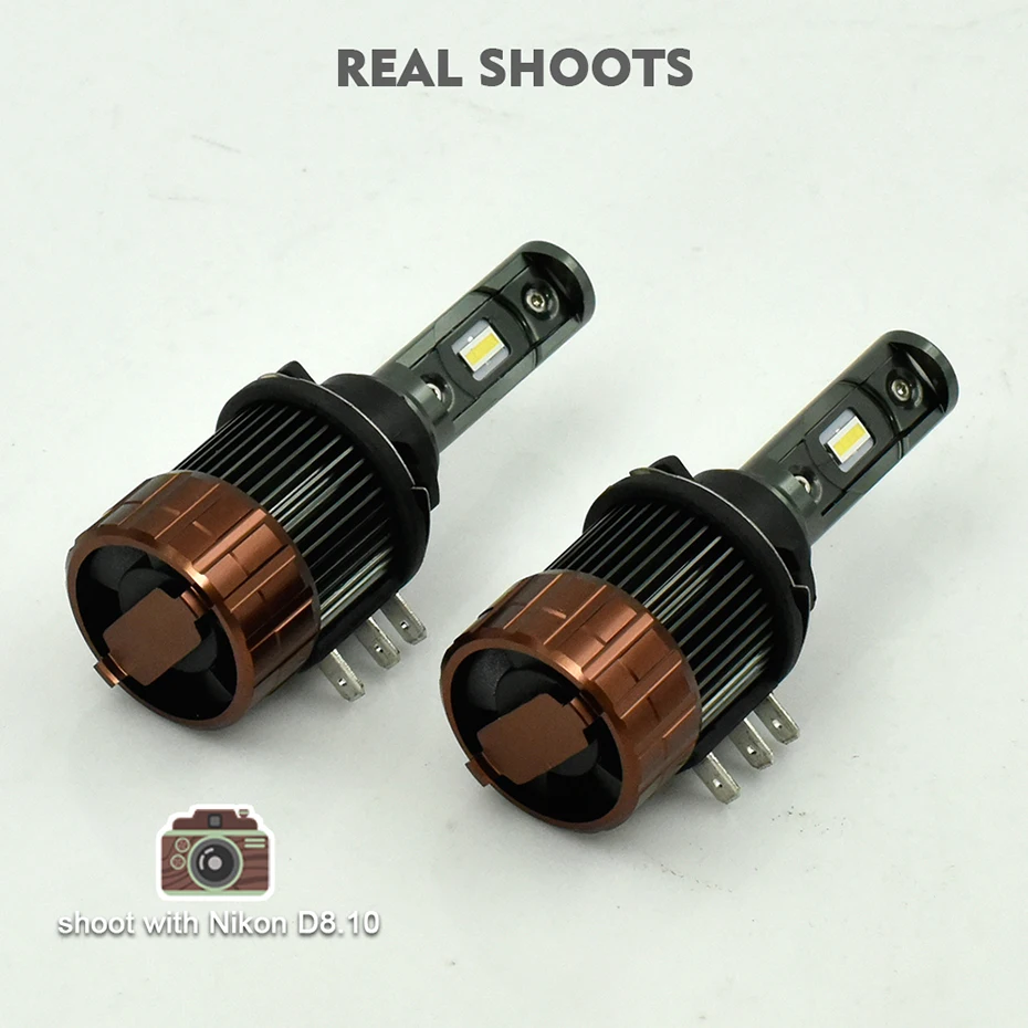CNSUNNYLIGHT H15 Canbus LED Headlight Car Bulbs 12000Lm 6000K White High Beam With DRL Mode Lights Plug and Play For Mazda 6 CX5 (7)