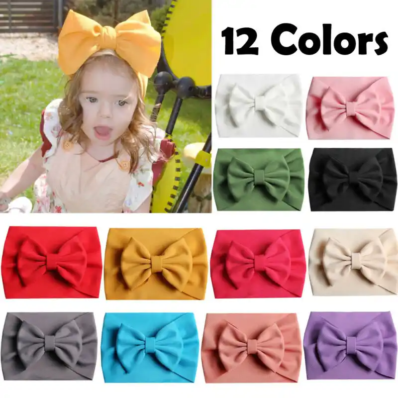 baby girl elastic headbands