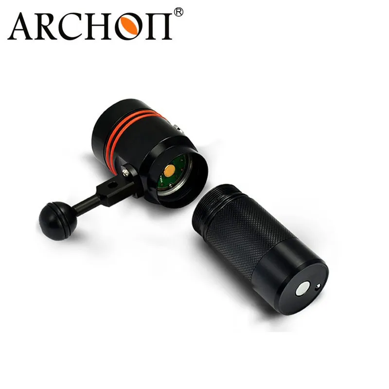 Новый Дизайн! ARCHON D34V W40V подводного фотографирования подводный Fashlight видео факел