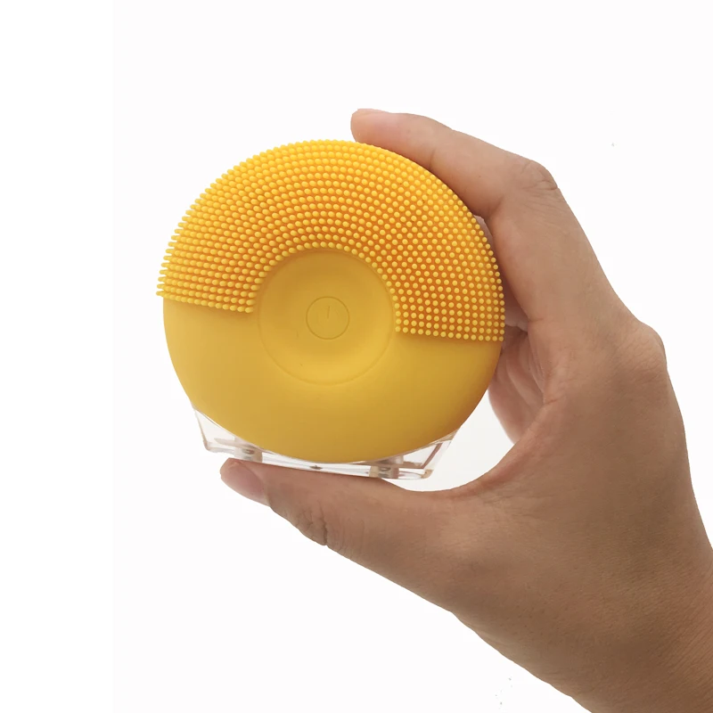 facial clean brush yellow 18