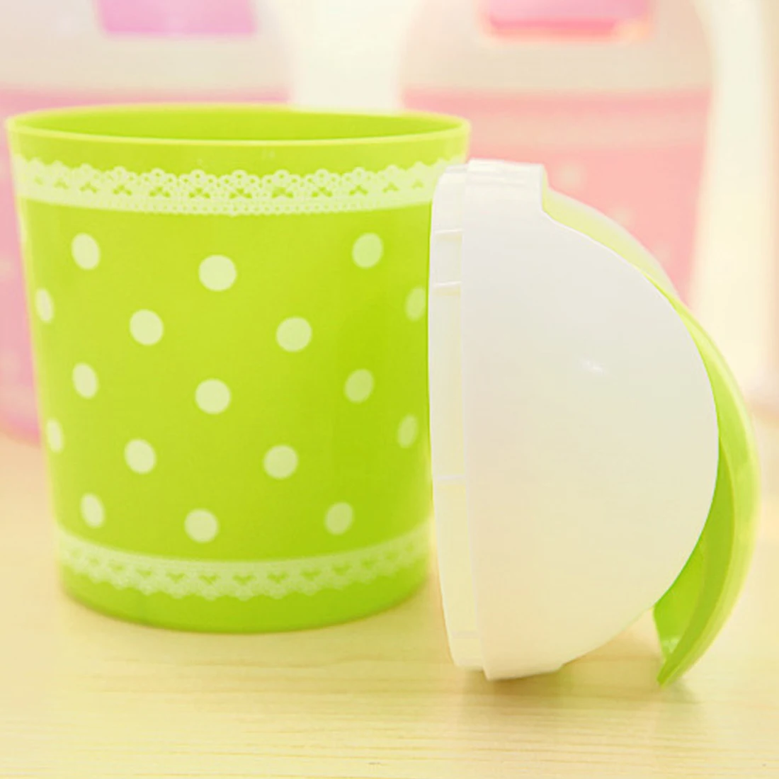 

11.5*17cm Mini Small Waste Bin Desktop Garbage Basket Table Home Office Table Trash Can Sundries Organizer Dustbin Container