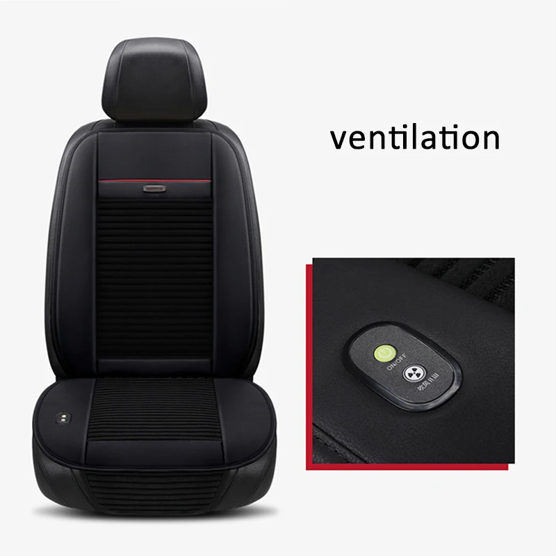 

Built-In Fan Cushion Air Circulation Ventilation Car Seat Cover For kia Sorento Sportage Optima K5 Forte Rio/K2