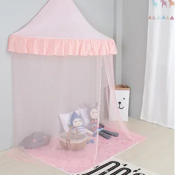 

New moon design pink color children game room kids play house Teepee
