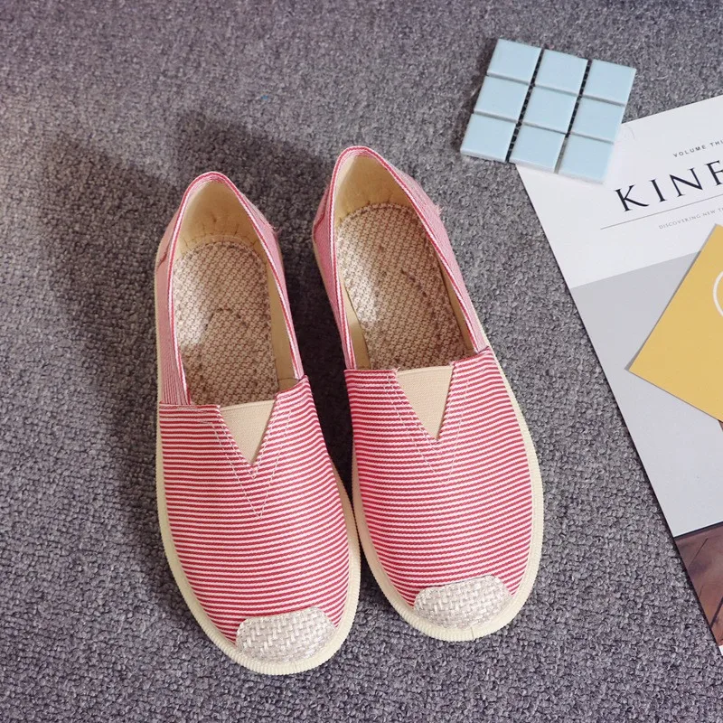 Mocasines de tela para mujer Clearance