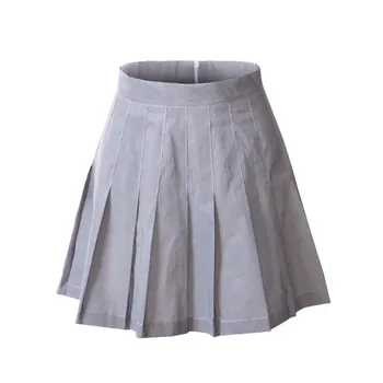 

Reflective Pleated Skirt Women Summer High Waist Zipper Sexy Party Bandage Short Mini Luminous Party Streetwear Skirts Elegant