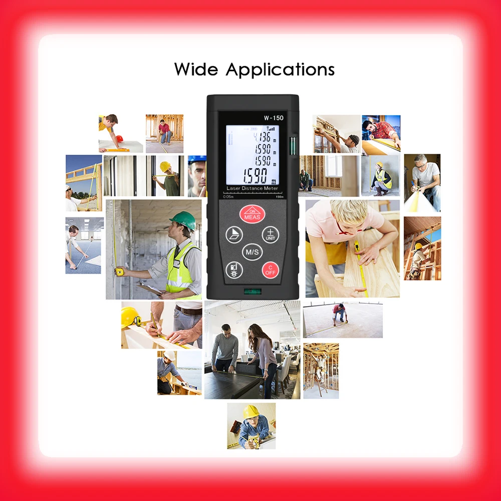 

Handheld Laser Rangefinder 80M 100M 120M 150M Mini trena Laser Distance Meter medidor Laser Tape rangefinder Diastimeter Measure