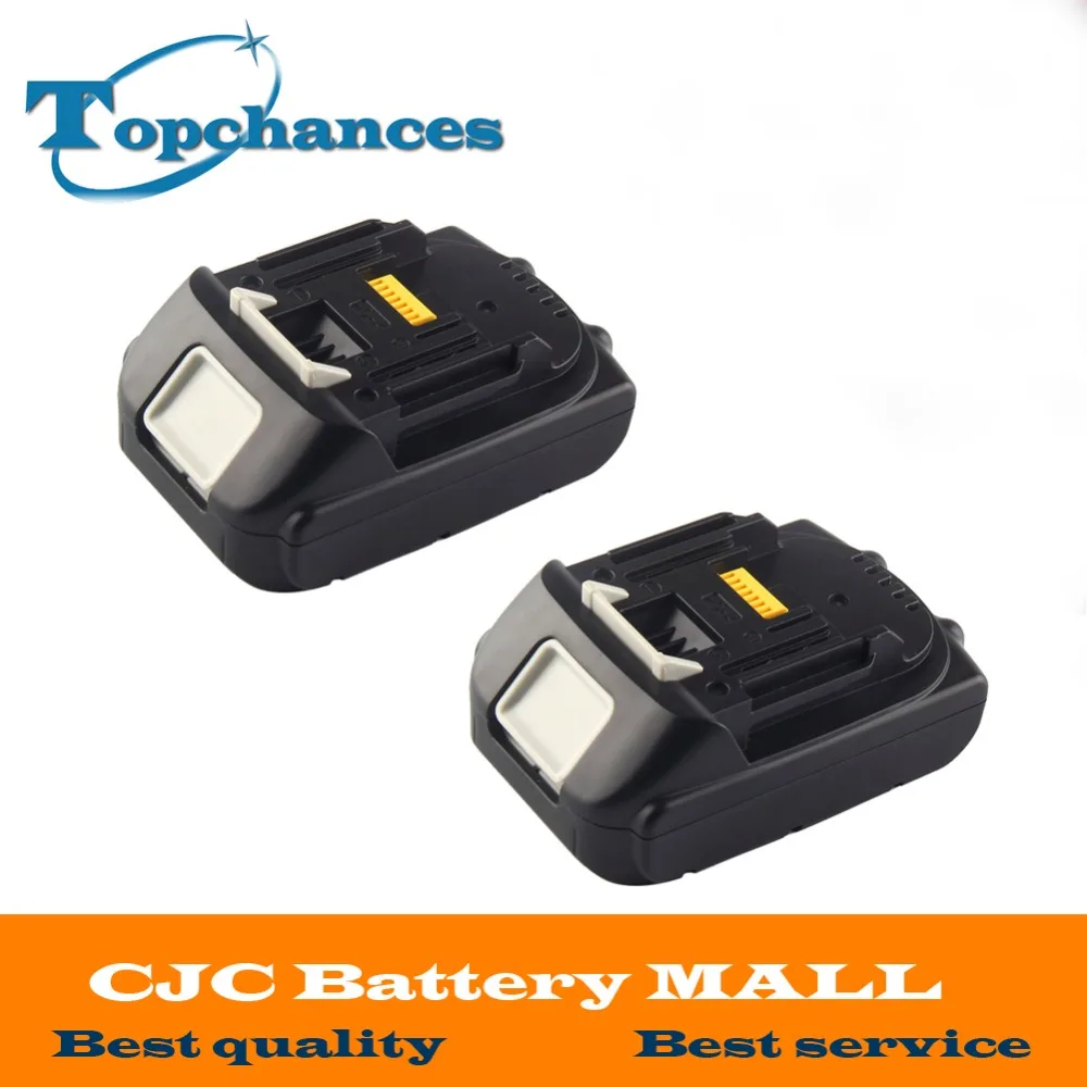 2X High Quality 18V 2000mAh Rechargeable Li-ion Replacement Power Tool Battery for Makita BL1830 BL1840 LXT400 BL1815 194230-4 2X High Quality 18V 2000mAh Rechargeable Li-ion Replacement Power Tool Battery for Makita BL1830 BL1840 LXT400 BL1815 194230-4