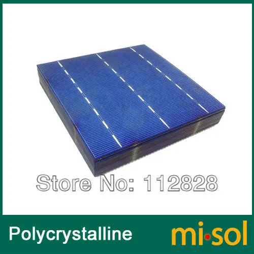 

20 pcs 4.3W POLY Cell 6x6 for DIY solar panel, polycrystalline cell solar cell