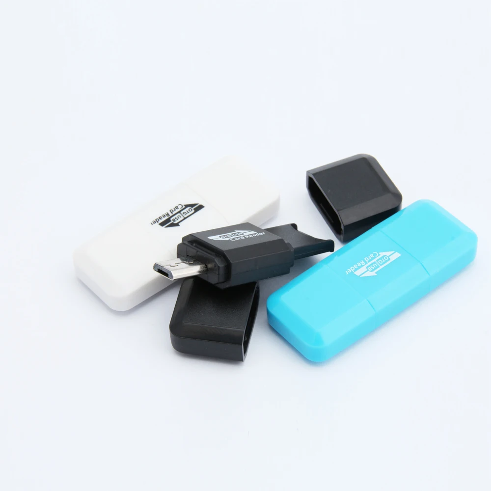 SR Diamond Style Micro SD Card Reader USB 2.0 Flash Lector Memory OTG Adapter Drive for PC Laptop Accessories and SmartPhone