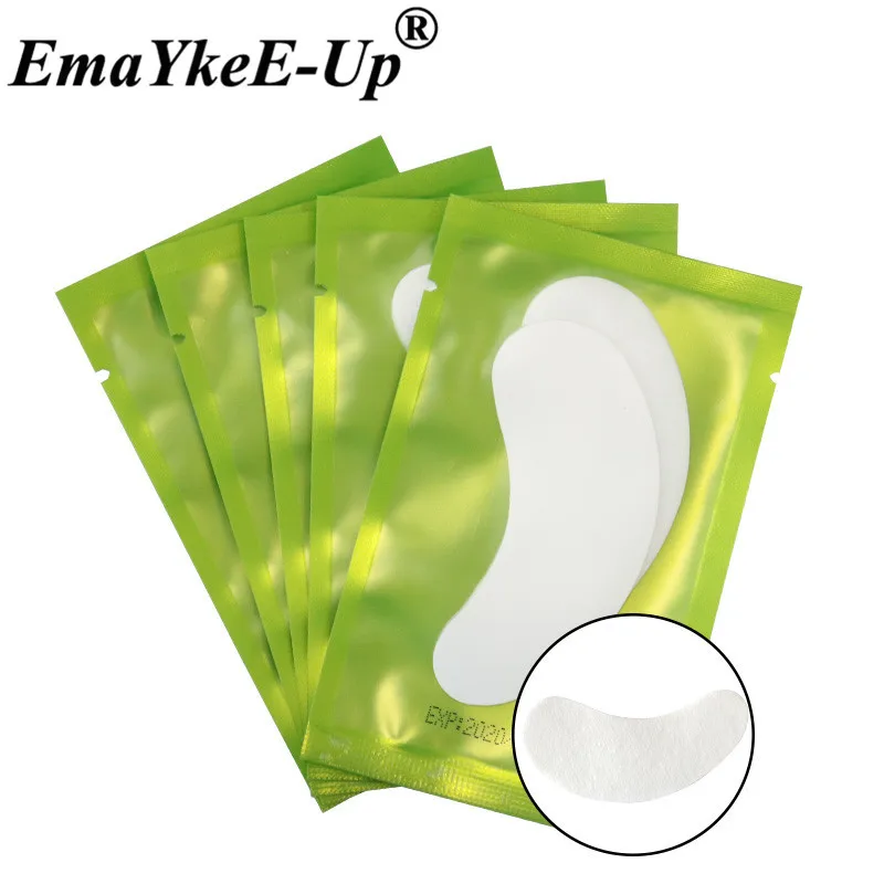 50 Pairs Eyelashes Under Eye Pads Grafted Eyelash Extension Paper Eye Patches Wraps Lash Sticker Beauty Makeup Tools             (1)