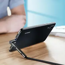 2 в 1 usb type C кабель держатель провода для samsung Galaxy Xcover 4S M40 M30 Xiaomi Mi9 9 T металлический нейлон Быстрая зарядка кабель синхронизации данных