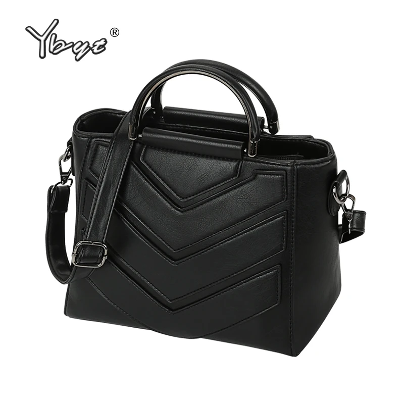

YBYT brand 2018 women casual handbags trapeze totes small satchels female shopping bag ladies shoulder messenger crossbody bags