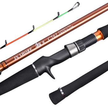 

High Quality Seapole Lure Rod High Carbon Fiber Stream Boat Raft Carp Fishing Rod 2.13/2.28/2.43m Spinning Casting Rod