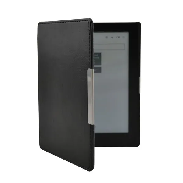 

1pc Slim Folio Stand PU Leather Magnetic Skins Cover Protective Case for Kobo Aura 6" (Not HD) case