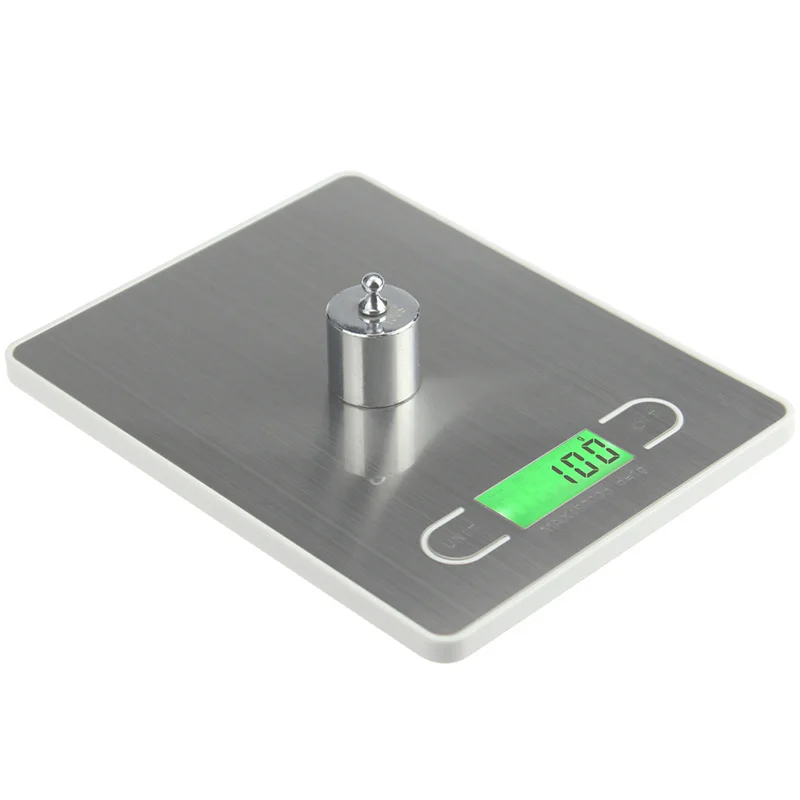 Kitchen Weighing Scale 5kg/1g Slim LCD Pocket Electronic Kitchen Scales