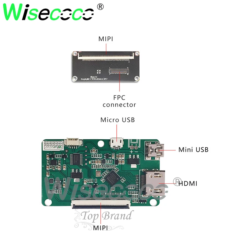 2560*1440 5 дюймовый 2K ЖК экран с емкостной сенсорной панелью HDMI MIPI usb плата
