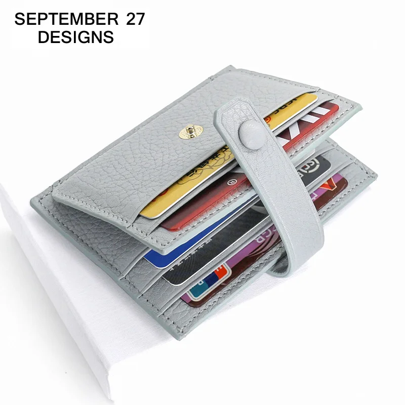 

Women Purse Cowhide Top leather small Multifunctional wallet ID Credit Card Holder case Simple mini Lady wallets change purses