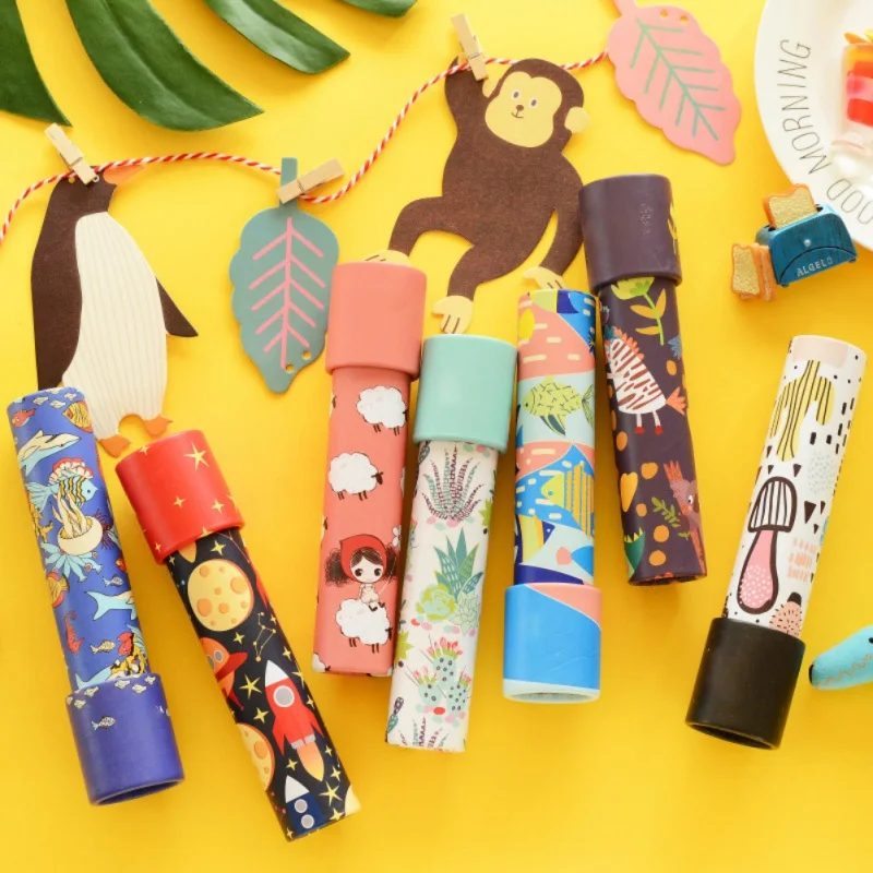 

Rotating Kaleidoscope Vintage Kids Toy for Classic Birthday Gift Magic Toys Educational Cartoon Children Kaleidoscope