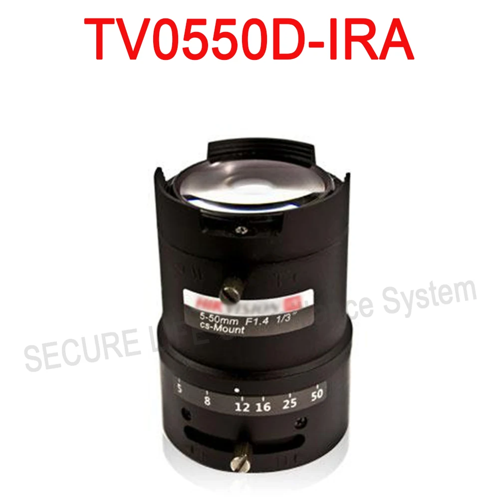 

Hik cctv camera lens TV0550D-IRA Vari-focal DC Auto Iris IRl Lens 5-50mm