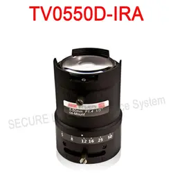 Hik объектив камеры видеонаблюдения TV0550D-IRA vari-фокусное DC с автоматической диафрагмой IRl объектив 5-50 мм