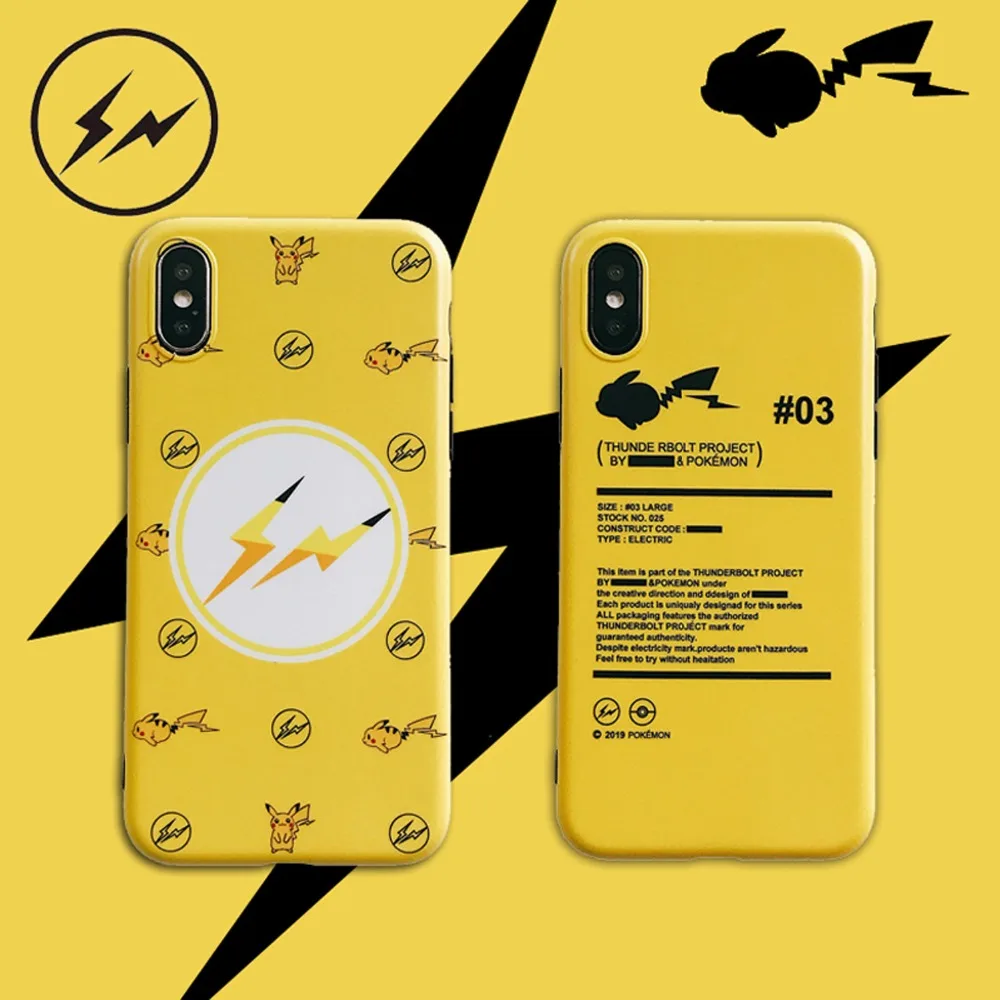 

Cute Japen 3D Cartoon Pocket Monsters Pikachus Case For IPhone 7 6 6S 8 Plus X 10 Coque Fundas Capa for iPhone XR XS Max Cover