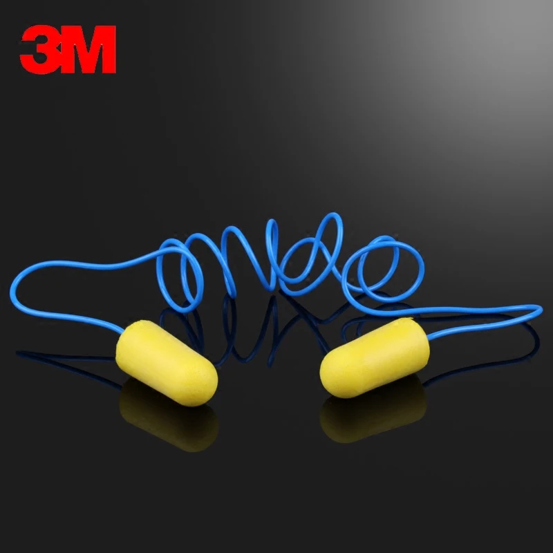 3M 312 1250 защитные затычки для ушей подлинные безопасные шума с линиями наушников