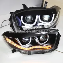 Для Toyota Highlander U Стиль Ангельские глазки LED Фонарь налобный 2008-2010 года TLZ