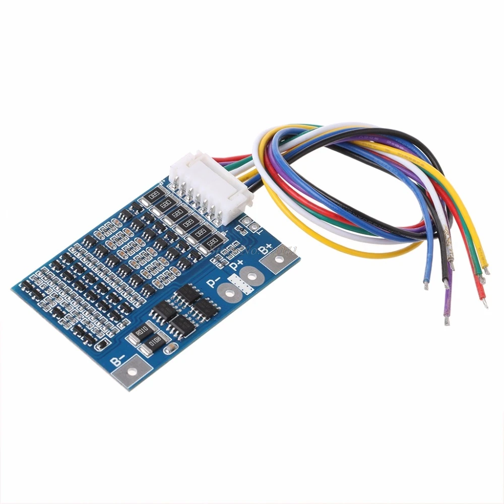 6S 22 2 V li ion 18650 литиевый аккумулятор BMS Защитная плата зарядного устройства с