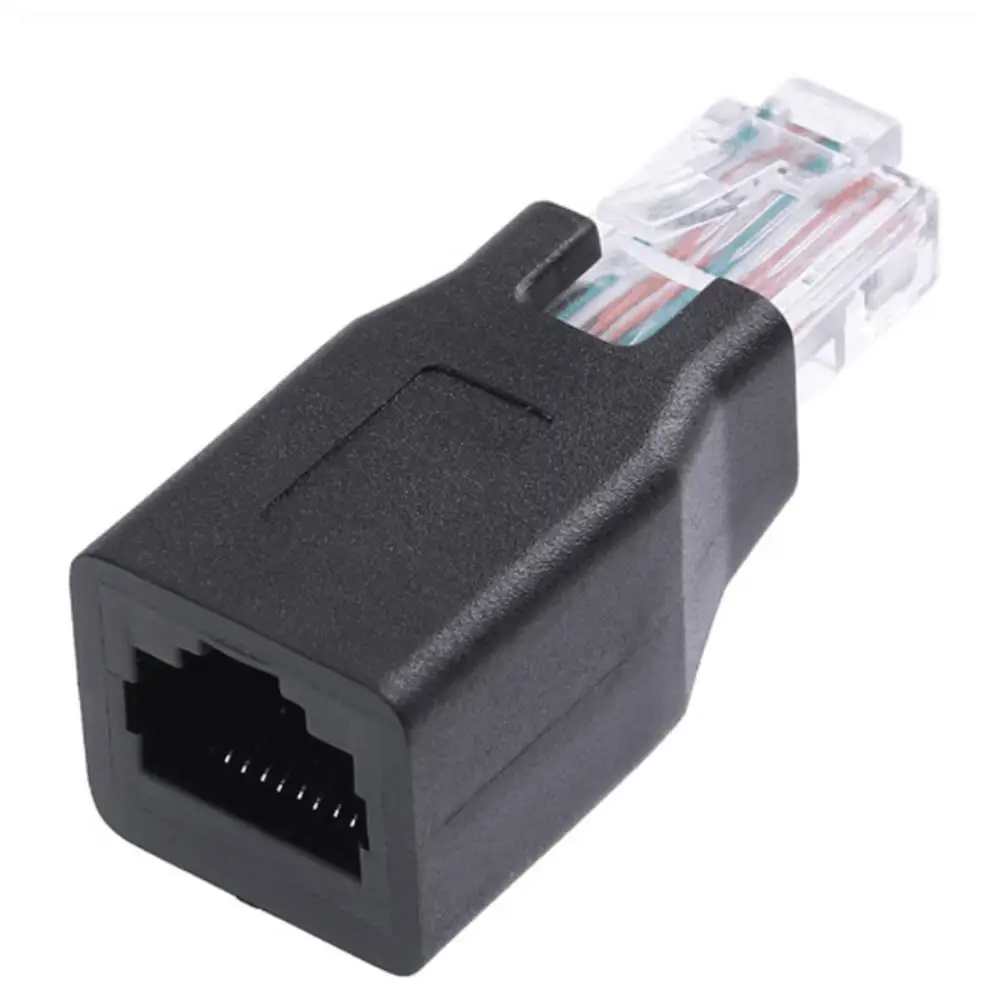 

RJ45 CAT5 CAT5E Network Ethernet Connector Cable Adapter Converter