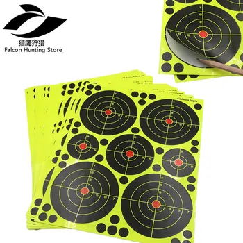 

Air Rifle 25 sheets/lot Splatter blossom Targets 4"x4 pieces, 3"x1 piece, 2"x2 pieces for Shooting Targets for Gun, Rifle, Pist