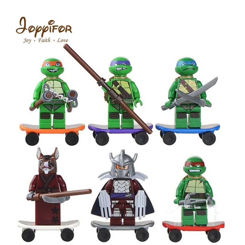 

Joyyifor Teenage Mutant NinjagoINGlys Turtle Animals Building Blocks Figures Sets Bricks Kids Toy Compatible With LegoINGlys