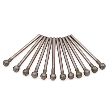 

30pcs Round Diamond Grinding wheel for Dremel Rotary Tool Diamond Burs Drill Bits For Dremel Tools Accessories