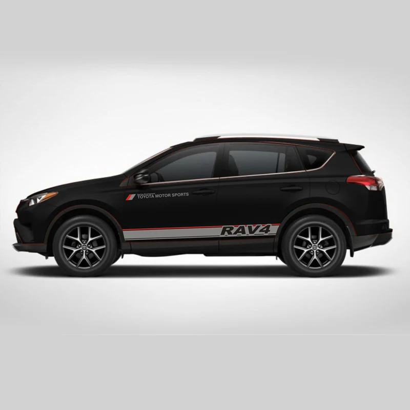 Автостайлинг TAIYAO Спортивная Автомобильная Наклейка для Toyota 2013 2018 RAV4 гибридные
