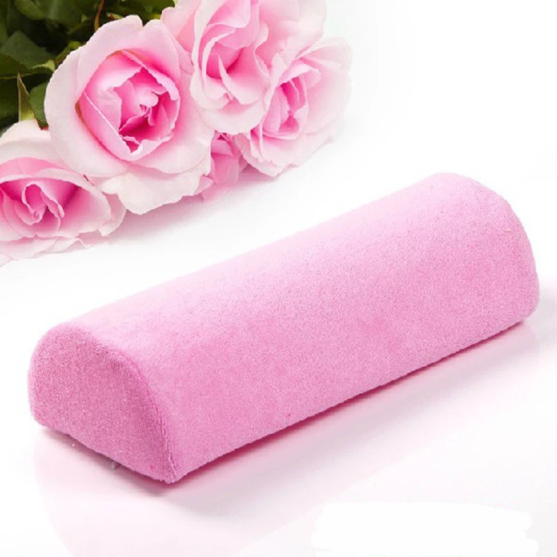 2PCS Soft Nail Art Small Hand Pillow Cushion For Manicure Nail Arm Rest