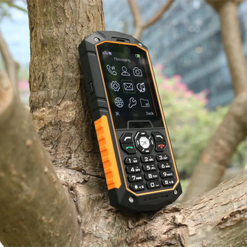 Rungee m8/S6 водонепроницаемый телефон с русской клавиатурой и большой батареей IP68
