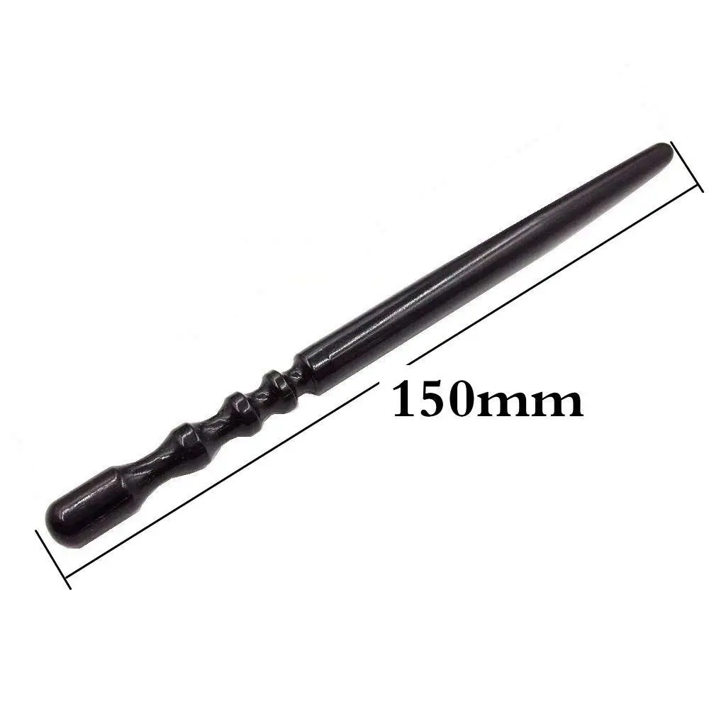 

2 Pcs Leathercraft Slicker Round Burnisher , Ebony Wood Leather Burnisher Leather Slicker Tool, Leather polished rods Edge