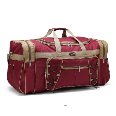 Портативная женская сумка через плечо для путешествий очень большая емкость 65*35*30 см нейлоновая сумка на молнии для багажа дорожные сумки