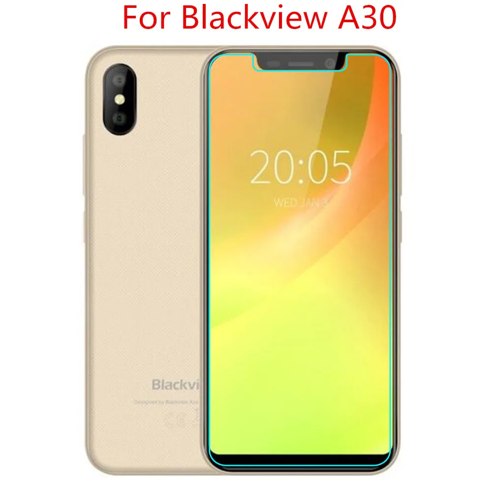 2 шт закаленное стекло для Blackview A20 A30 Pro A10 S6 X Защита экрана для Blackview S6 Защитная пленка для телефона