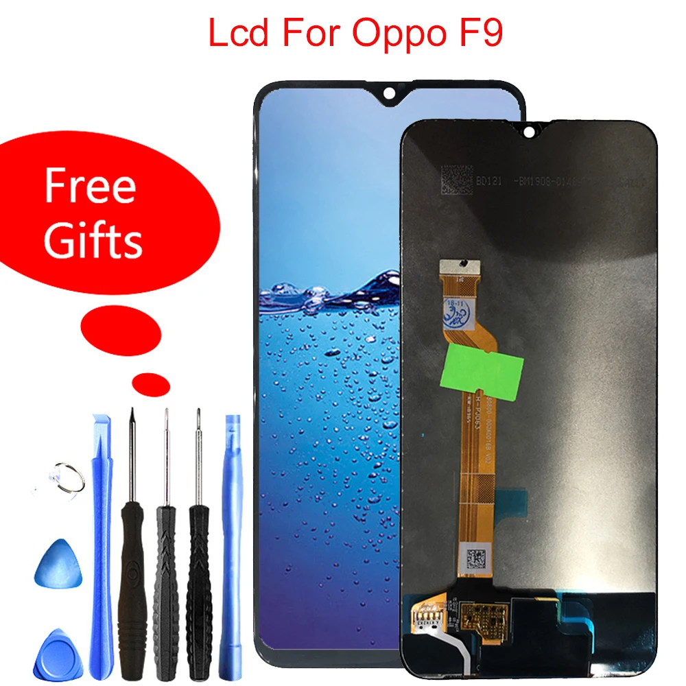 

Quality LCD For OPPO F9 LCD Display Touch Screen CPH1825 CPH1881 Digitizer Assembly For OPPO F9 Pro CPH1823 LCD Didplay Parts