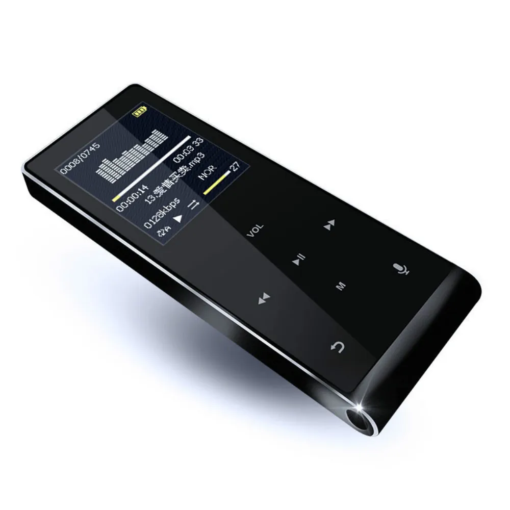 

Bluetooth mp3 music player video 2.4 inch touch screen ultra-thin external e-book FM radio e-book recording multi-language